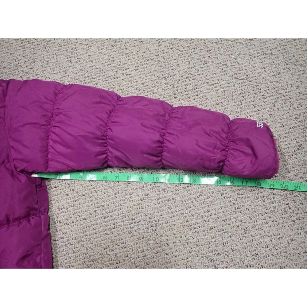 The North Face Puffer Jacket Girls XL Purple Excellent 550‎ Down Aconcagua Coat